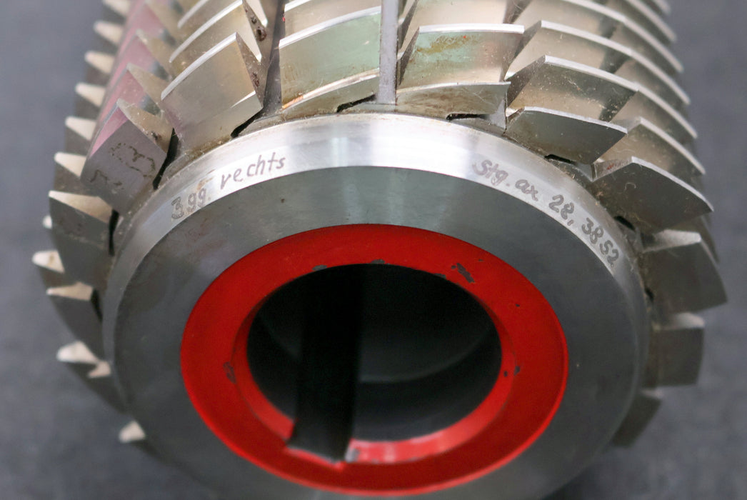 Bild des Artikels SAAZOR-Zahnrad-Wälzfräser-gear-hob-m=-3mm-20°-EGW-Ø114x207xØ40mm-mit-LKN-BPIII