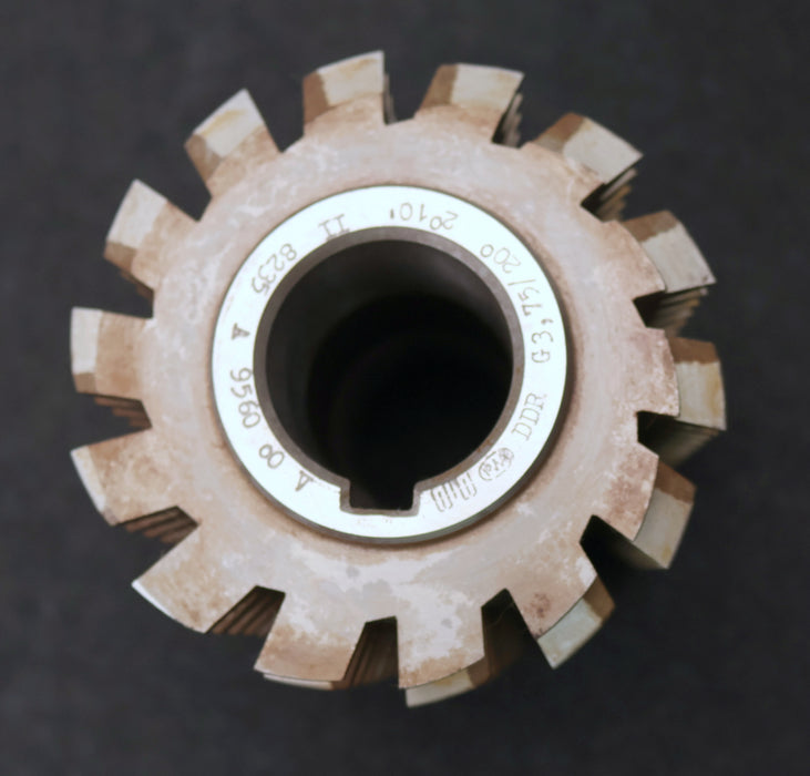 Bild des Artikels PWS-Zahnrad-Wälzfräser-gear-hob-m=-3,75mm-20°-EGW-Ø111x136xØ40mm-mit-LKN-BPII