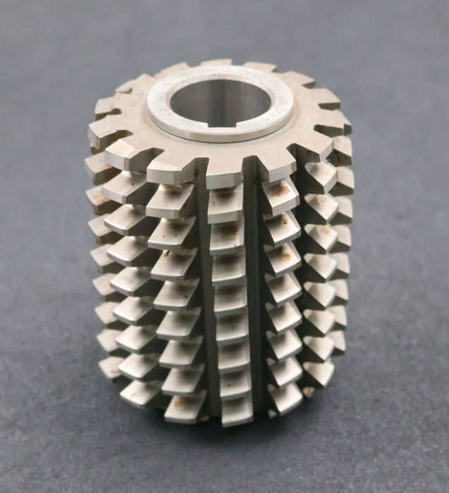 Bild des Artikels PWS-Zahnrad-Wälzfräser-gear-hob-m=-4,5mm-20°-EGW-Ø107x136xØ40mm-mit-LKN-BPII