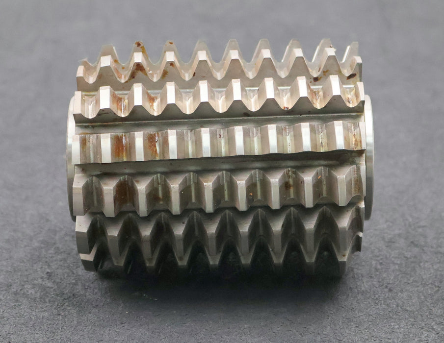 Bild des Artikels PWS-Zahnrad-Wälzfräser-gear-hob-m=-4,5mm-20°-EGW-Ø107x136xØ40mm-mit-LKN-BPII