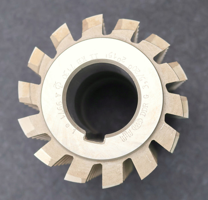 Bild des Artikels PWS-Zahnrad-Wälzfräser-gear-hob-m=-3,5mm-20°-EGW-Ø100x109xØ40mm-mit-LKN-BPII