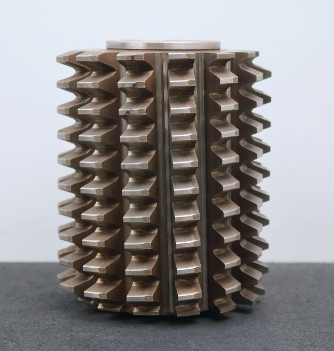 Bild des Artikels PWS-Zahnrad-Wälzfräser-gear-hob-m=-4mm-20°-EGW-Ø110x136xØ40mm-mit-LKN-BPII