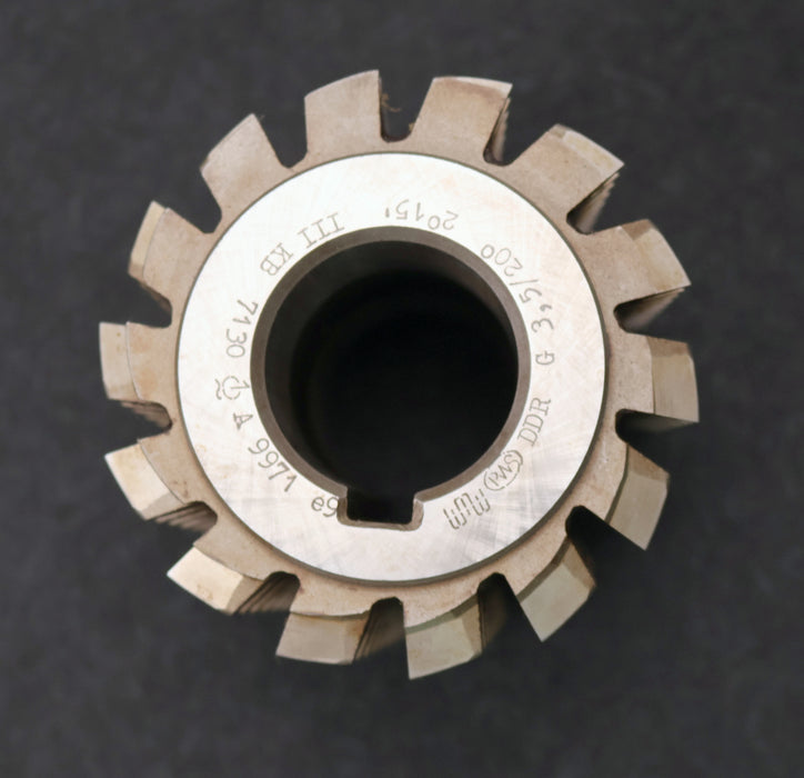 Bild des Artikels PWS-Zahnrad-Wälzfräser-gear-hob-m=-3,5mm-20°-EGW-Ø99x109xØ40mm-mit-LKN-BPIII