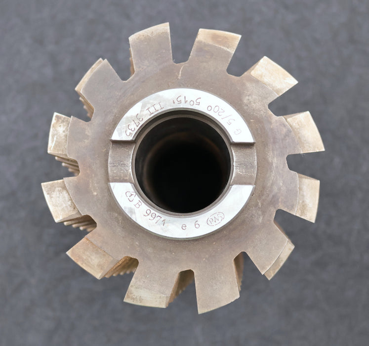 Bild des Artikels PWS-Zahnrad-Wälzfräser-gear-hob-m=-5mm-20°-EGW-Ø125x170xØ40mm-BPIII-HSS