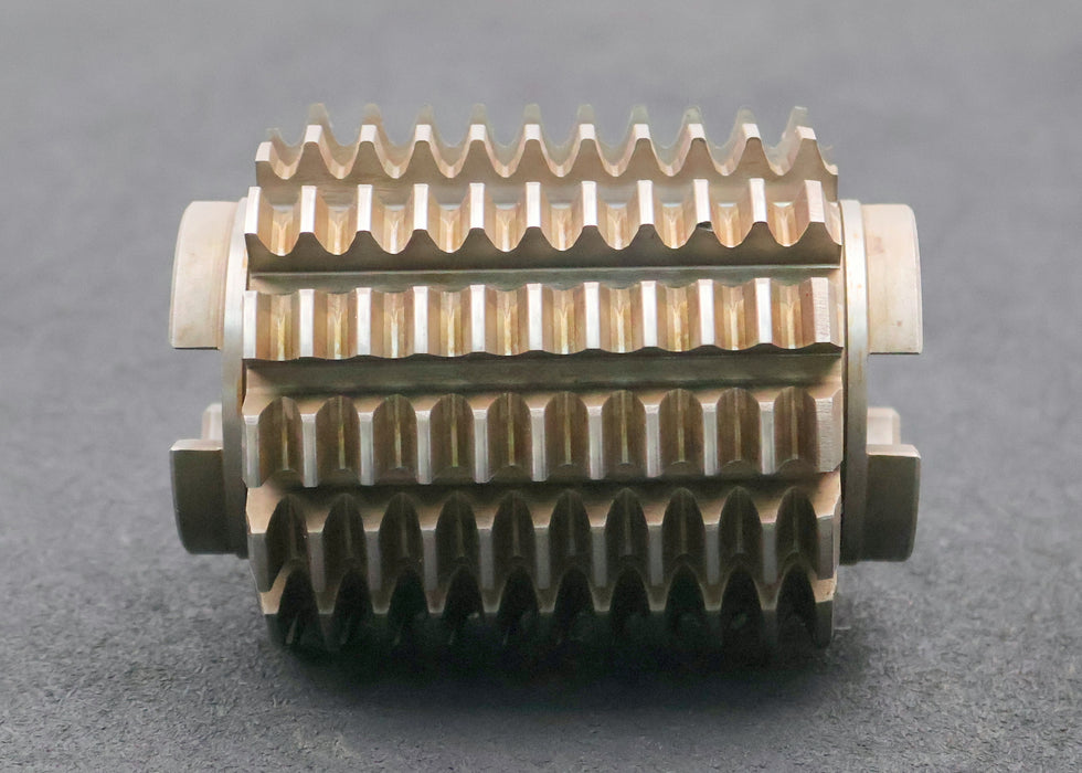 Bild des Artikels PWS-Zahnrad-Wälzfräser-gear-hob-m=-3mm-20°-EGW-Ø98x128xØ40mm-mit-Protuberanz