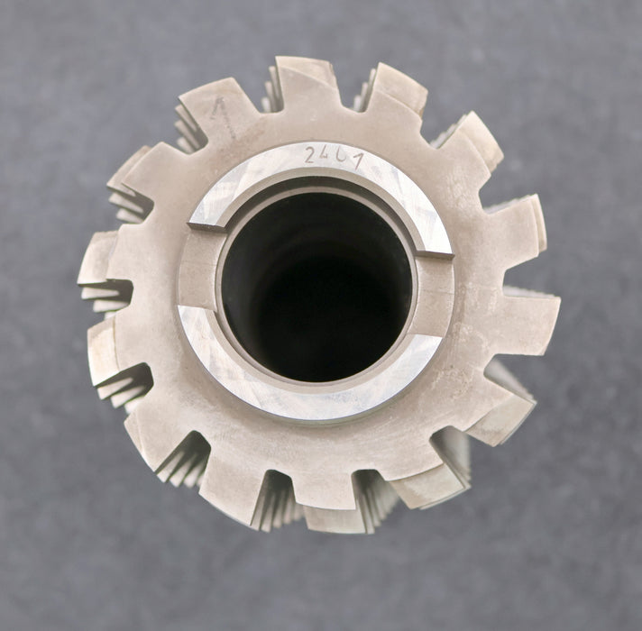 Bild des Artikels PWS-Zahnrad-Wälzfräser-gear-hob-m=-4mm-20°-EGW-Ø110x158xØ40mm-BPIII-3gg.-Re