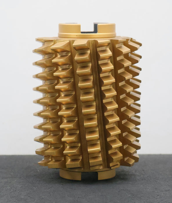 Bild des Artikels PWS-Zahnrad-Wälzfräser-gear-hob-m=-4mm-20°-EGW-Ø110x158xØ40mm-BPIII