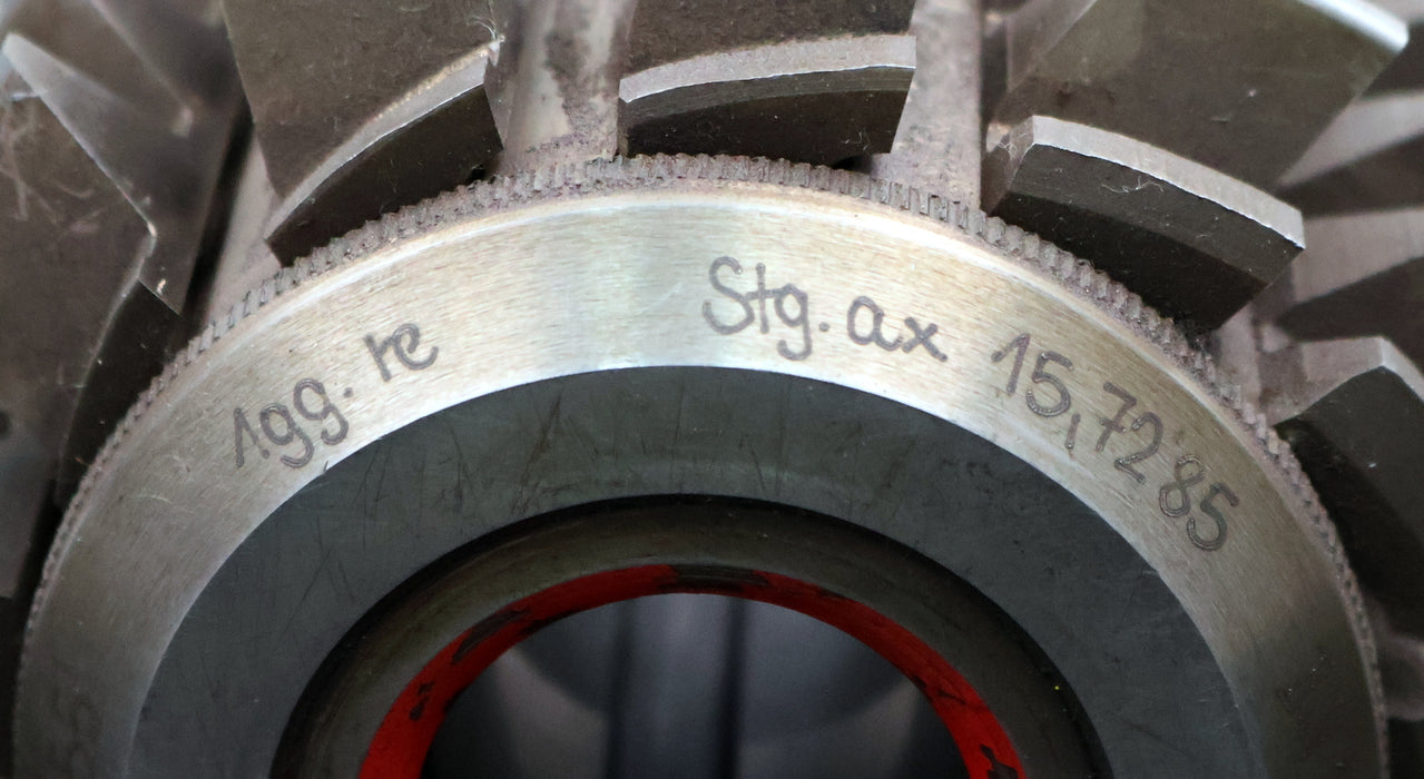 Bild des Artikels SAAZOR-Zahnrad-Wälzfräser-gear-hob-m=-5mm-20°-EGW-Ø114x106xØ32mm-mit-LKN-BPIII