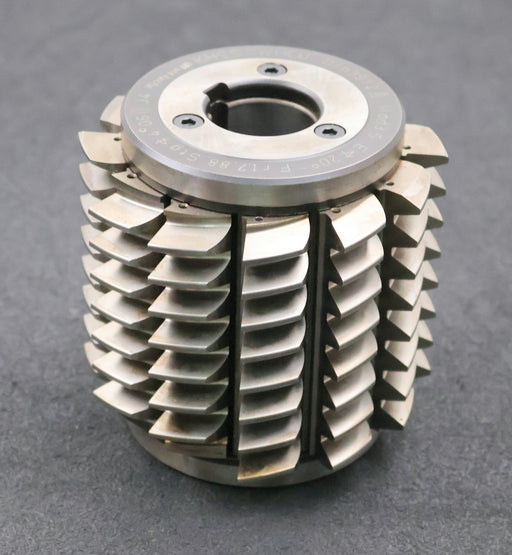 Bild des Artikels FETTE-Zahnrad-Wälzfräser-gear-hob-m=-3,5mm-20°-EGW-Ø110x112xØ32mm-mit-LKN-BPIII