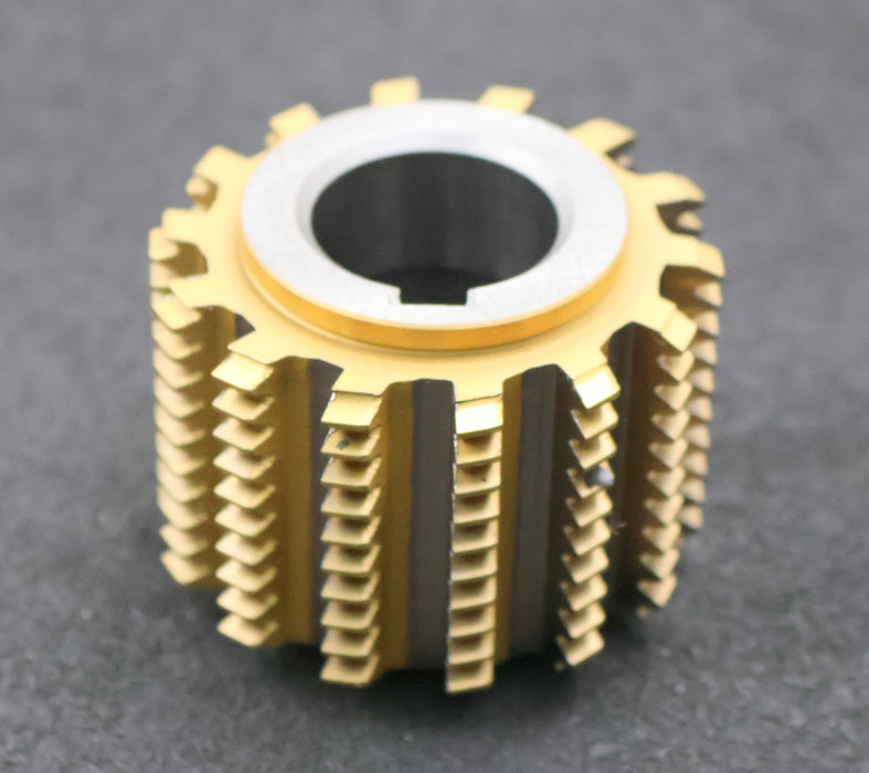 Bild des Artikels PWS-Zahnrad-Wälzfräser-gear-hob-m=-1,25mm-20°-EGW-Ø63x48xØ27mm-mit-LKN-BPII