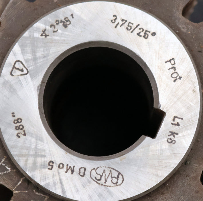 Bild des Artikels PWS-Zahnrad-Wälzfräser-gear-hob-m=-3,75mm-25°-EGW-Ø100x92xØ32mm-mit-LKN