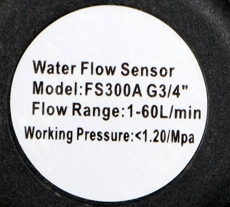 Bild des Artikels SEA-3x-Wasser-Durchflusssensor-Water-Flow-Sensor-FS300A-G3/4''-1-60L/min