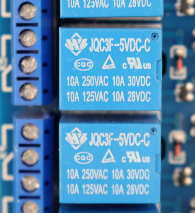 Bild des Artikels 5x-8-Kanal-Relaismodul-Platine-5V-EL880003-unbenutzt