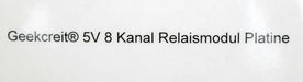 Bild des Artikels 5x-8-Kanal-Relaismodul-Platine-5V-EL880003-unbenutzt