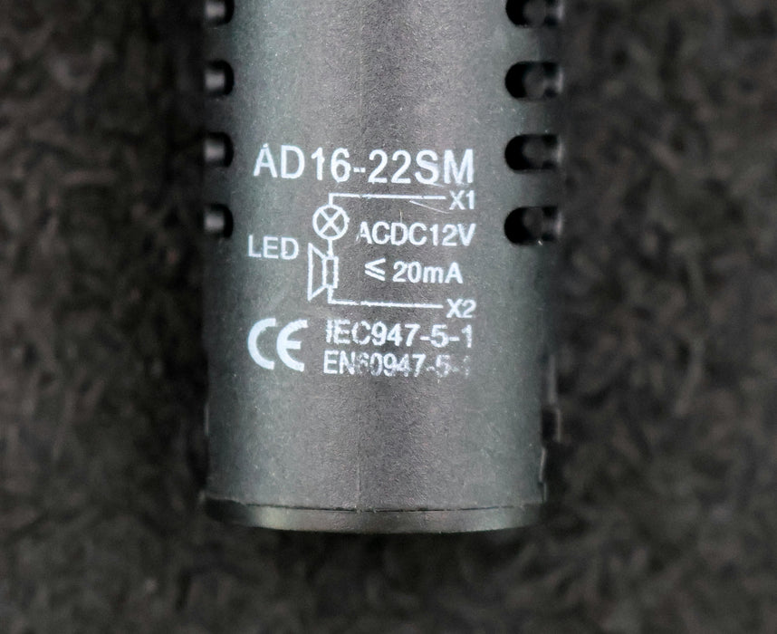 Bild des Artikels 13x-Signalgeber-AD16-22SM-Farbe-Rot-12V-unbenutzt-in-OVP