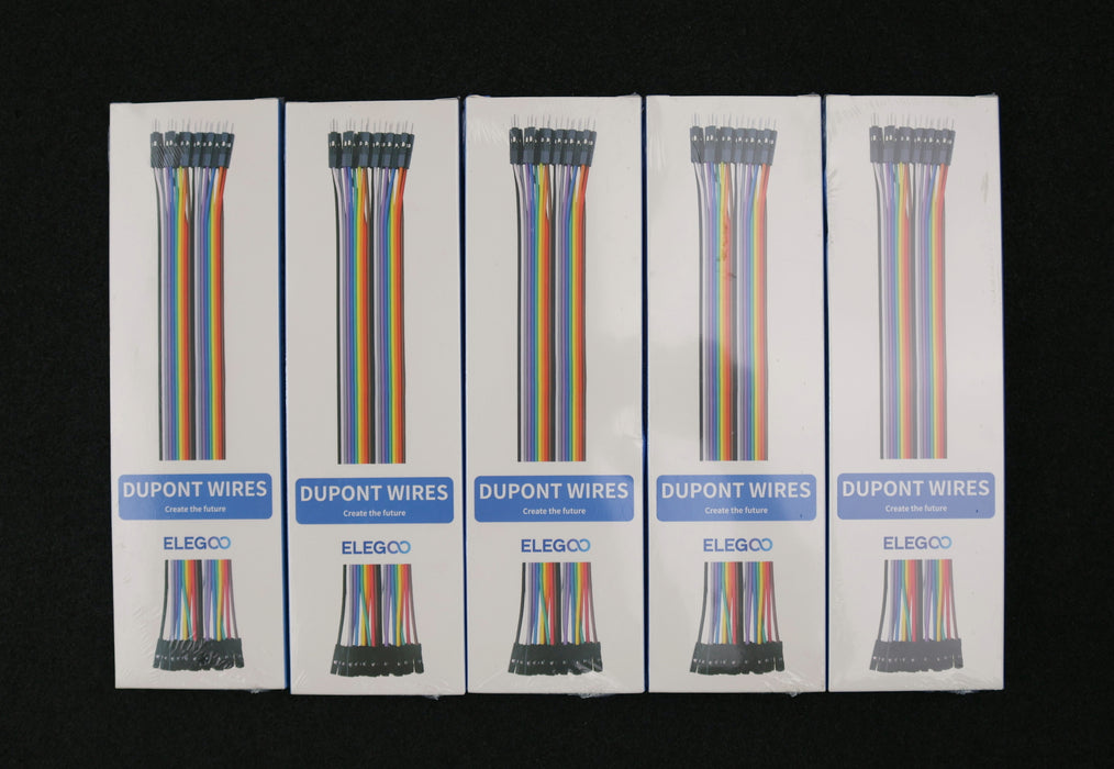 Bild des Artikels ELEGOO-5x-Überbrückungskabel-Jumper-Wire-40x20cm-unbenutzt-in-OVP