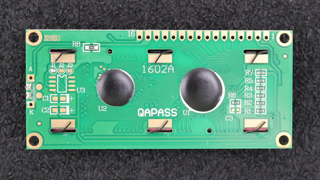 Bild des Artikels 5x-Punkt-Matrix-Anzeige-LCD-Display-1602A-LCD-2x16-Zeichen-Bauweise:-COB