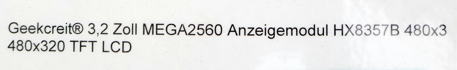 Bild des Artikels GEEKCREIT-3,2''-Anzeigemodul-für-ARDUINO-MEGA2560-480x320-TFT-LCD-EL880011
