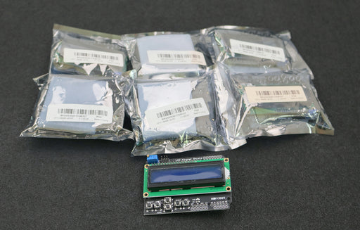 Bild des Artikels 7x-LCD1602-mit-Tastatur-blaue-Hintergrundbeleuchtung-für-ARDUINO-Roboter