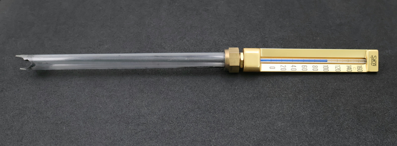 Bild des Artikels SIKA-Einschraub-Thermometer-0-160°C-Messstablänge-290mm-unbenutzt