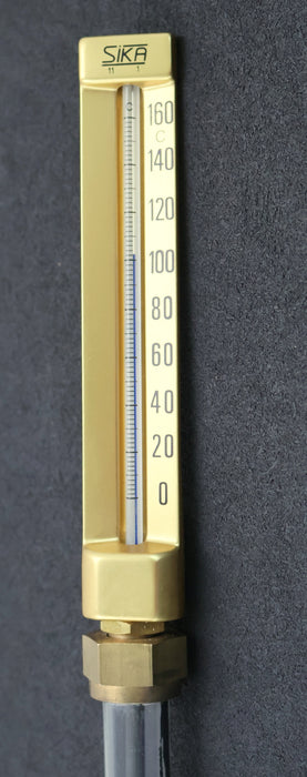 Bild des Artikels SIKA-Einschraub-Thermometer-0-160°C-Messstablänge-290mm-unbenutzt