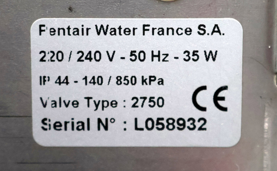 Bild des Artikels PENTAIR-WATER-Steuerventil-FLECK-2750-Ventilkörper-aus-Messing-5,9m³/h-unbenutzt
