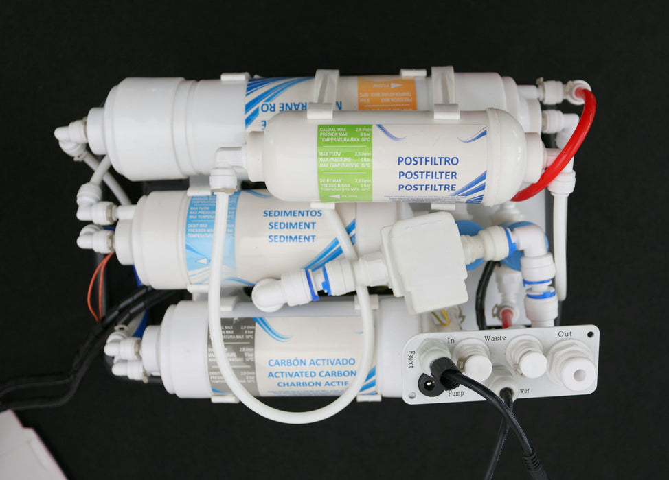 Bild des Artikels PUREWATER-Umkehrosmose-Reinigungsanlage-kompakt-Maße-31x35x25cm-+-8L-Vorratstank