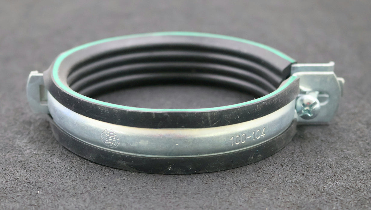 Bild des Artikels MUPRO-15x-Rohrschelle-OPTIMA-Junior-100-104mm-Gewinde-M8/10-mit-Dämmungslast