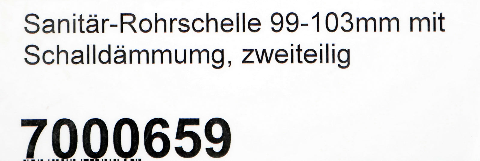 Bild des Artikels MUPRO-10x-Rohrschelle-99-103mm-mit-Schaldämmung-Art.Nr.-7000659-gebraucht