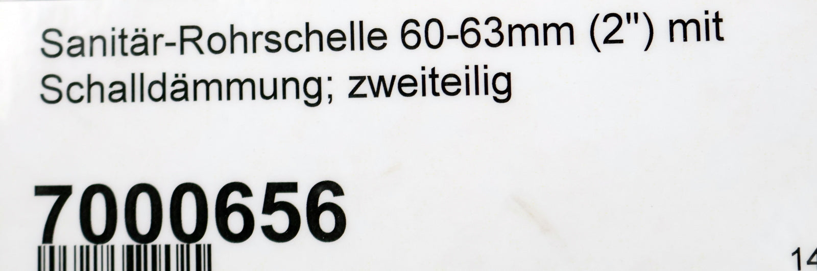 Bild des Artikels MUPRO-11x-Rohrschelle-60-63mm-(2'')-mit-Schaldämmung-Art.Nr.-7000656-gebraucht