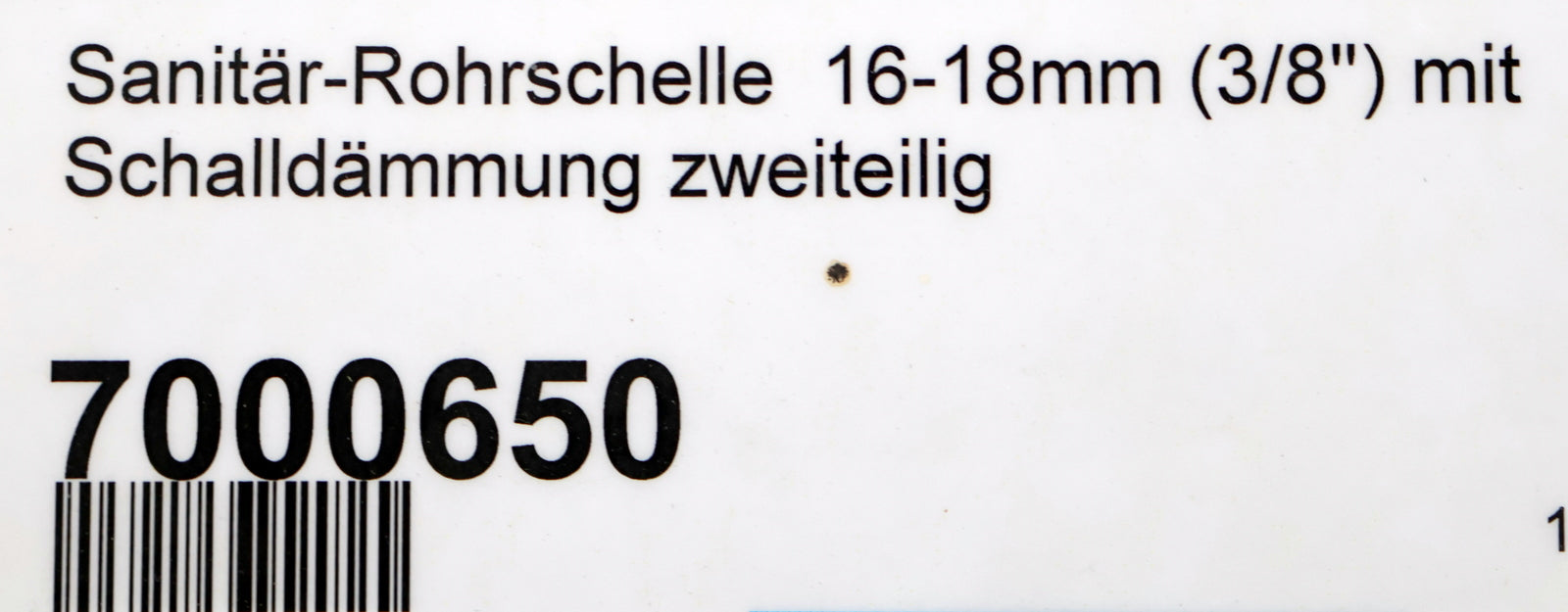 Bild des Artikels MUPRO-28x-Rohrschelle-16-18mm-(3/8'')-mit-Schaldämmung-Art.Nr.-7000650-gebraucht