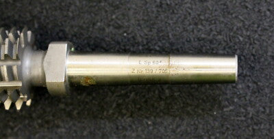 KÖPFER Schneckenrad-Radial-Schaftwälzfräser m=1,25 für SchneckenØ 27,45mm 20°