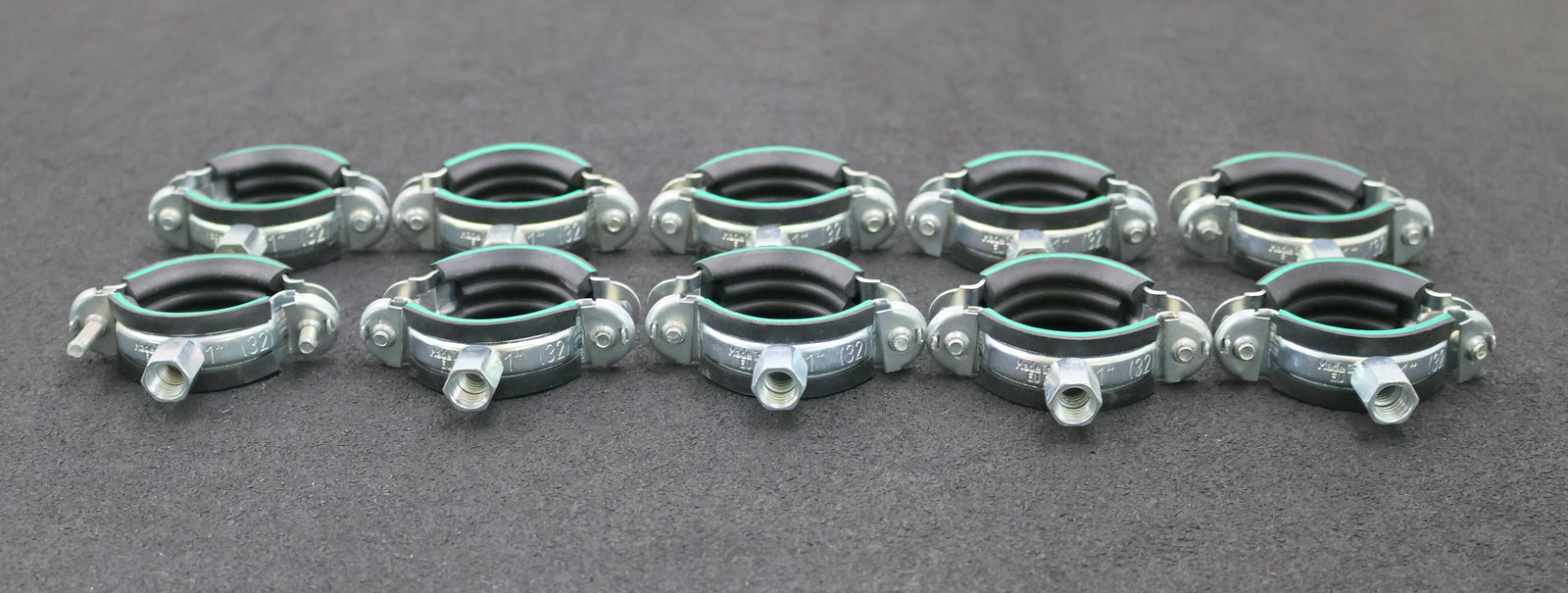 Bild des Artikels MUPRO-10x-Rohrschelle-32-37mm-(1'')-mit-Schaldämmung-Art.Nr.-7000653-gebraucht