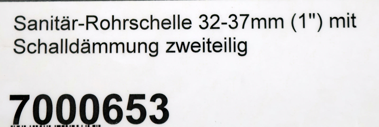 Bild des Artikels MUPRO-10x-Rohrschelle-32-37mm-(1'')-mit-Schaldämmung-Art.Nr.-7000653-gebraucht