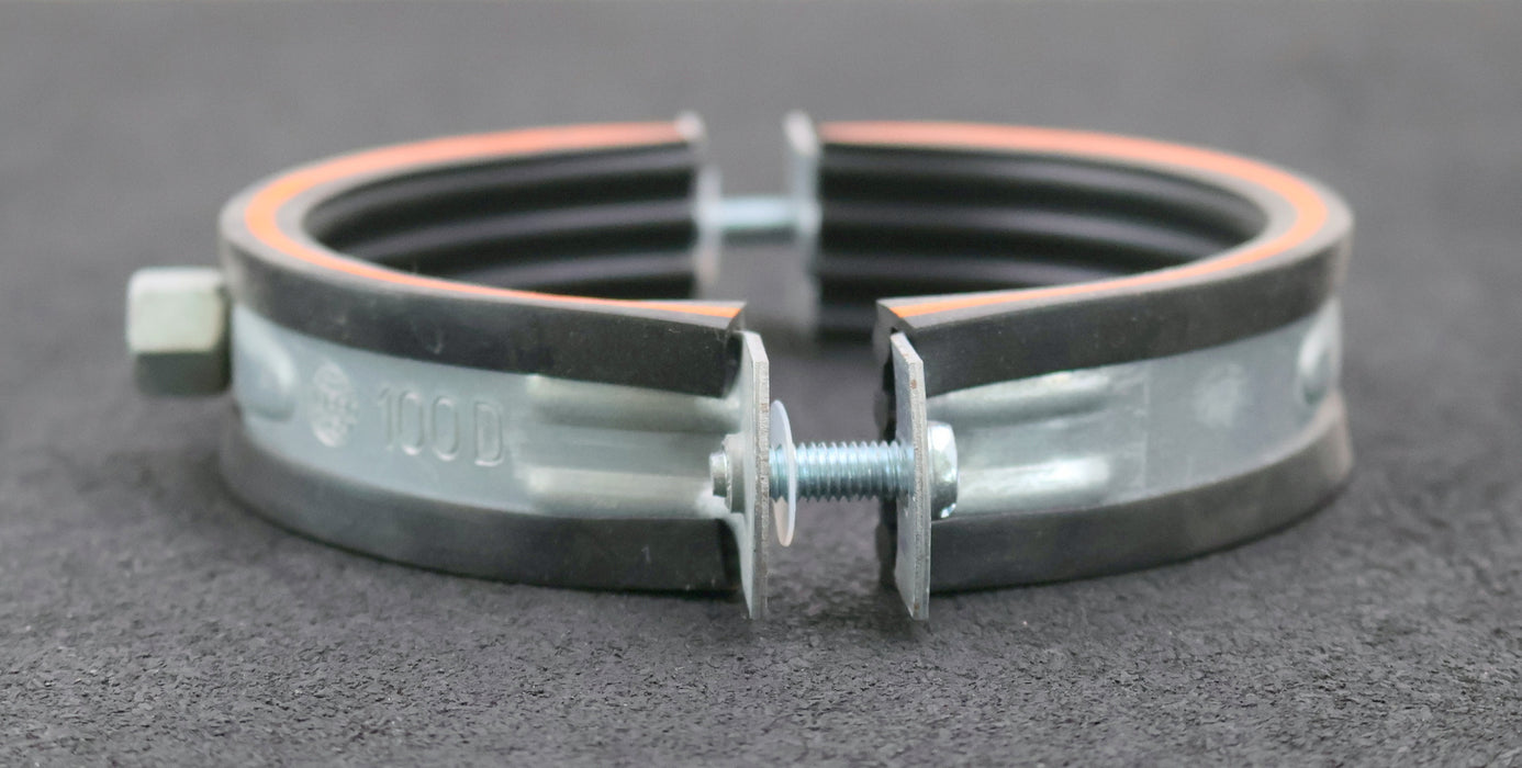 Bild des Artikels MUPRO-10x-Rohrschelle-Ø-100mm-mit-Schaldämmung-gebraucht