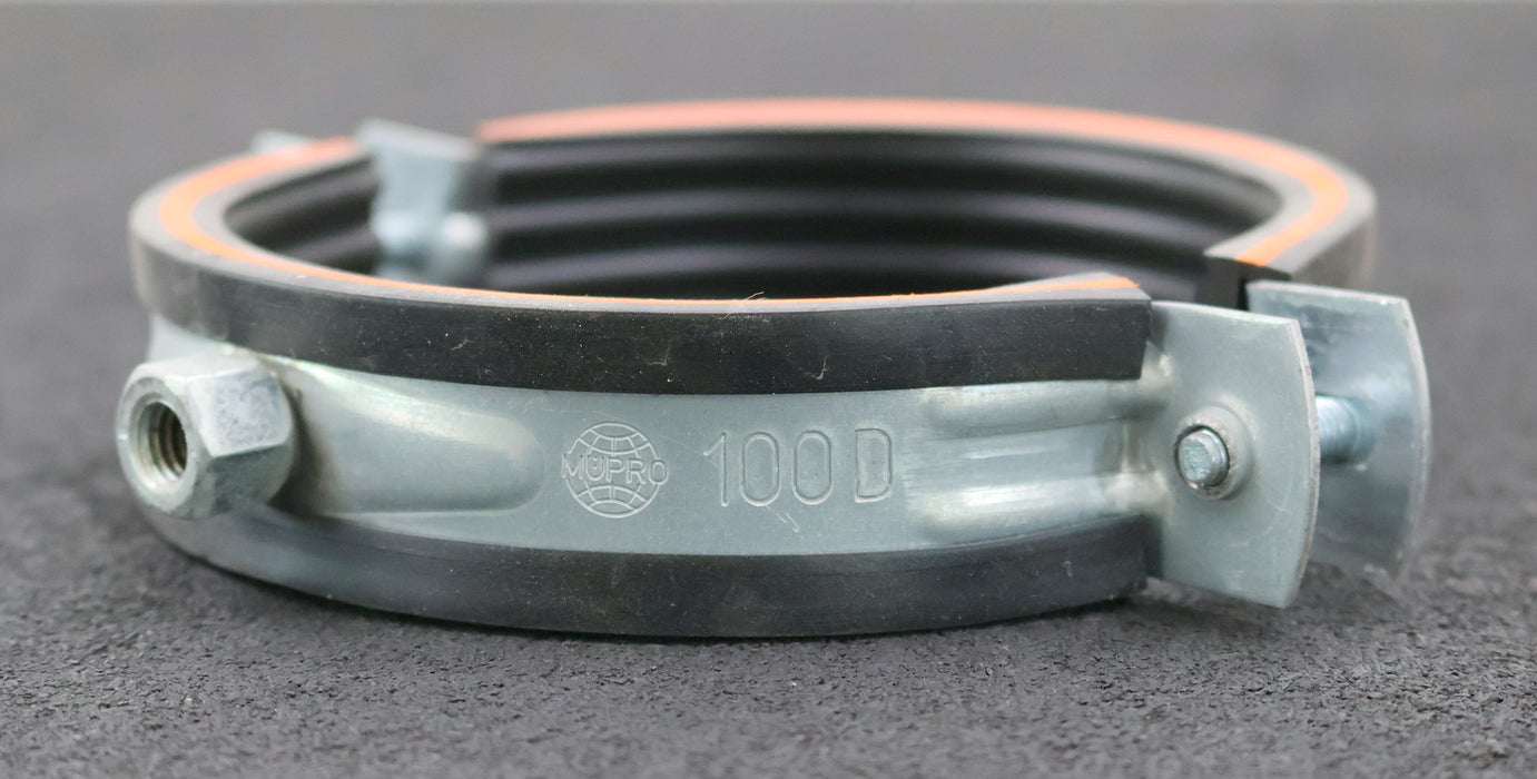 Bild des Artikels MUPRO-10x-Rohrschelle-Ø-100mm-mit-Schaldämmung-gebraucht