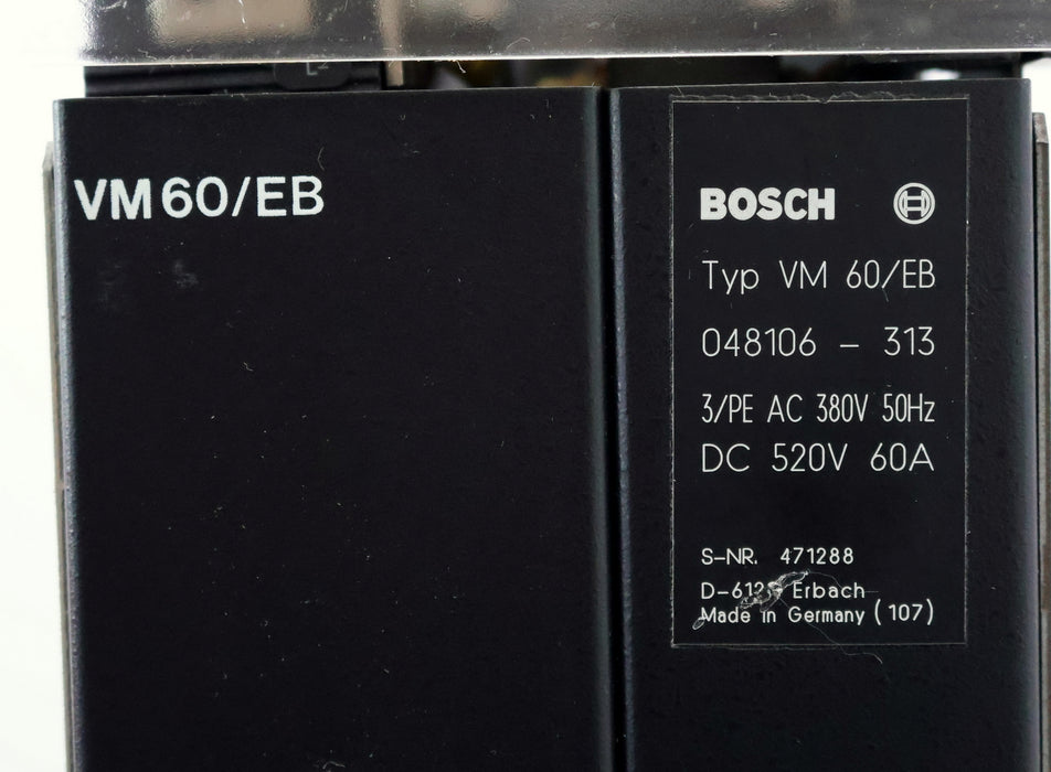 Bild des Artikels BOSCH-!-overhauled-and-tested-!-Versorgungsmodul-Typ-VM-60/EB-048106-313-380VAC