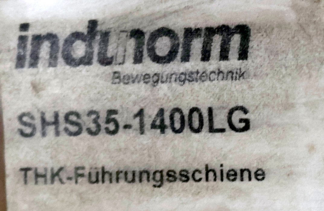Bild des Artikels INDUNORM-THK-Führungsschiene-SHS35-1400LG-Maße-34x26x1400mm-unbenutzt
