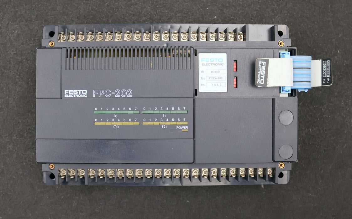 Bild des Artikels FESTO-Speicherprogrammierbare-Steuerung-FPC-202-Mat.-Nr.-008391-gebraucht