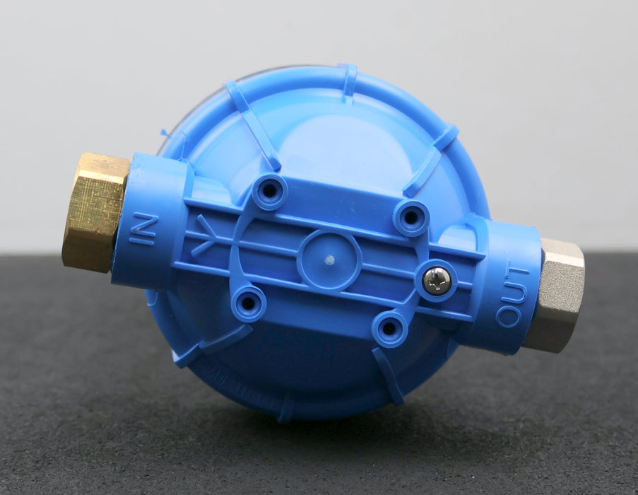 Bild des Artikels BKG-10''-Filtergehäuse-transparente-Filtertasse-Anschlüße-3/4''-Überwurfmutter