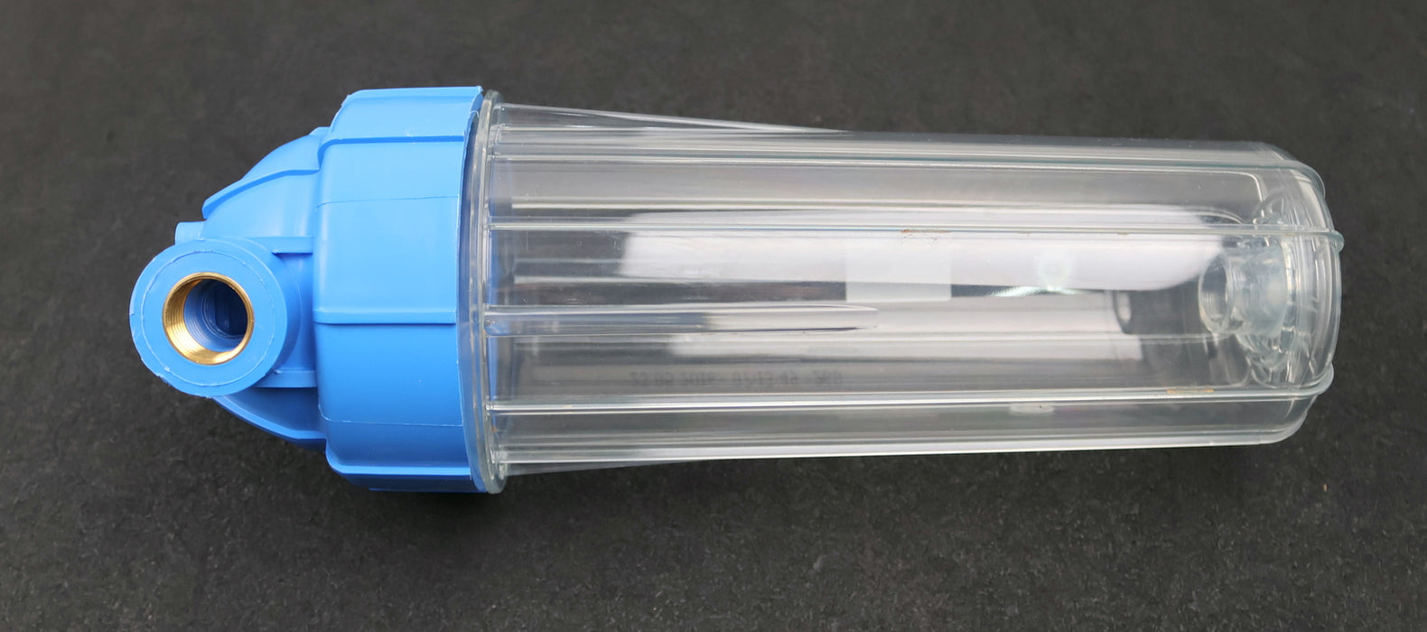 Bild des Artikels AQUA-FILTER-10''-Filtergehäuse-transparente-Filtertasse-Anschlüße-1/2''-IG