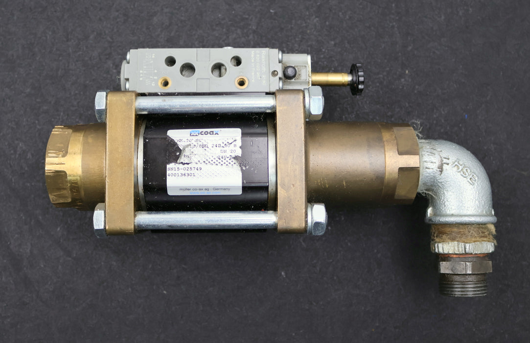 Bild des Artikels COAX-Wegeventil-5-VMK-20-NC-DN20-0-40bar-24VDC-REXROTH-0-820-022-987-gebraucht