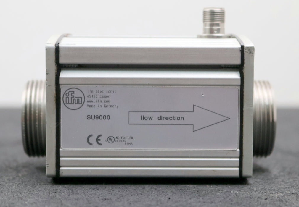 Bild des Artikels IFM-Ultraschall-Durchflusssensor-SU9000-Messbereich-0...200-l/min-0...12-m³/h