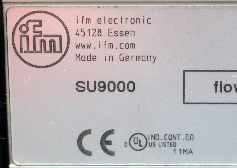 Bild des Artikels IFM-Ultraschall-Durchflusssensor-SU9000-Messbereich-0...200-l/min-0...12-m³/h