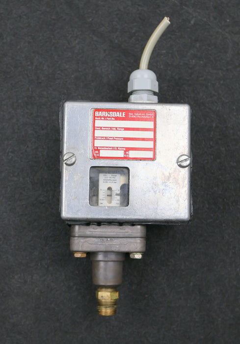 Bild des Artikels BARKSDALE-Druckschalter-Typ-E1H-H90-P4-GE141-Einstellbereich-0,21…6bar