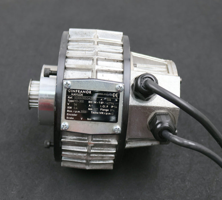 Bild des Artikels INFRANOR-MAVILOR-Servo-Motor-Typ-M0-300-54V-9A-0,4kW-1,27Nm-max.-3000/min
