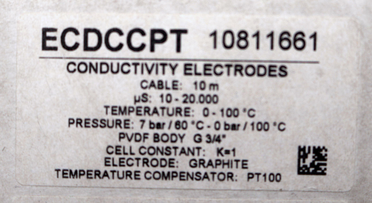 Bild des Artikels BKG-Leitfähigkeitssonde-ECDCCPT/1-Sonde-3/4''-K=-1-Kabellänge-10m-unbenutzt