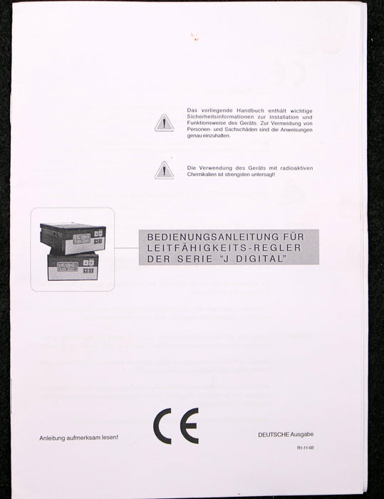 Bild des Artikels EMEC-J-Digitales-Steuergerät-Leitfähigkeitsmessgerät-CONTROLLER-JCDDIG-230VAC