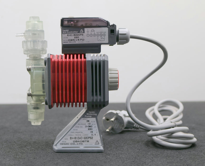 Bild des Artikels IWAKI-Dosierpumpe-Model-EH-B10VC-220PS2-220V-38ml/min-10kgf/cm²-0~360spm