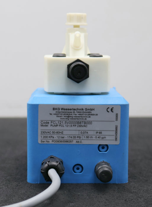 Bild des Artikels EMEC-Dosierpumpe-Model-PUMP-FCL-121,5-FP-230VAC-1,50l/h-0,40gph-0,07A-230VAC